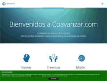 Tablet Screenshot of coavanzar.com